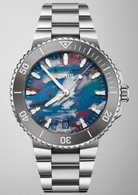 Oris Aquis Date Upcycle Calibre 400 43.5mm Watch