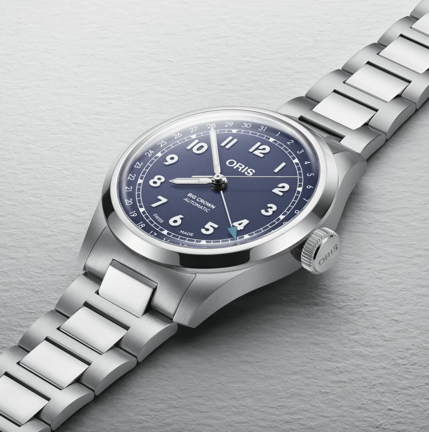 Oris Big Crown Pointer Date Lilac Watch