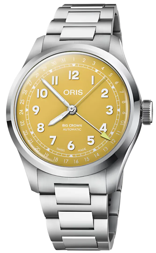 Oris Big Crown Pointer Date Yellow Watch