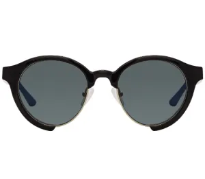 Orlebar Brown Oval Oval Black with Grey Lenses OB47C1SUN