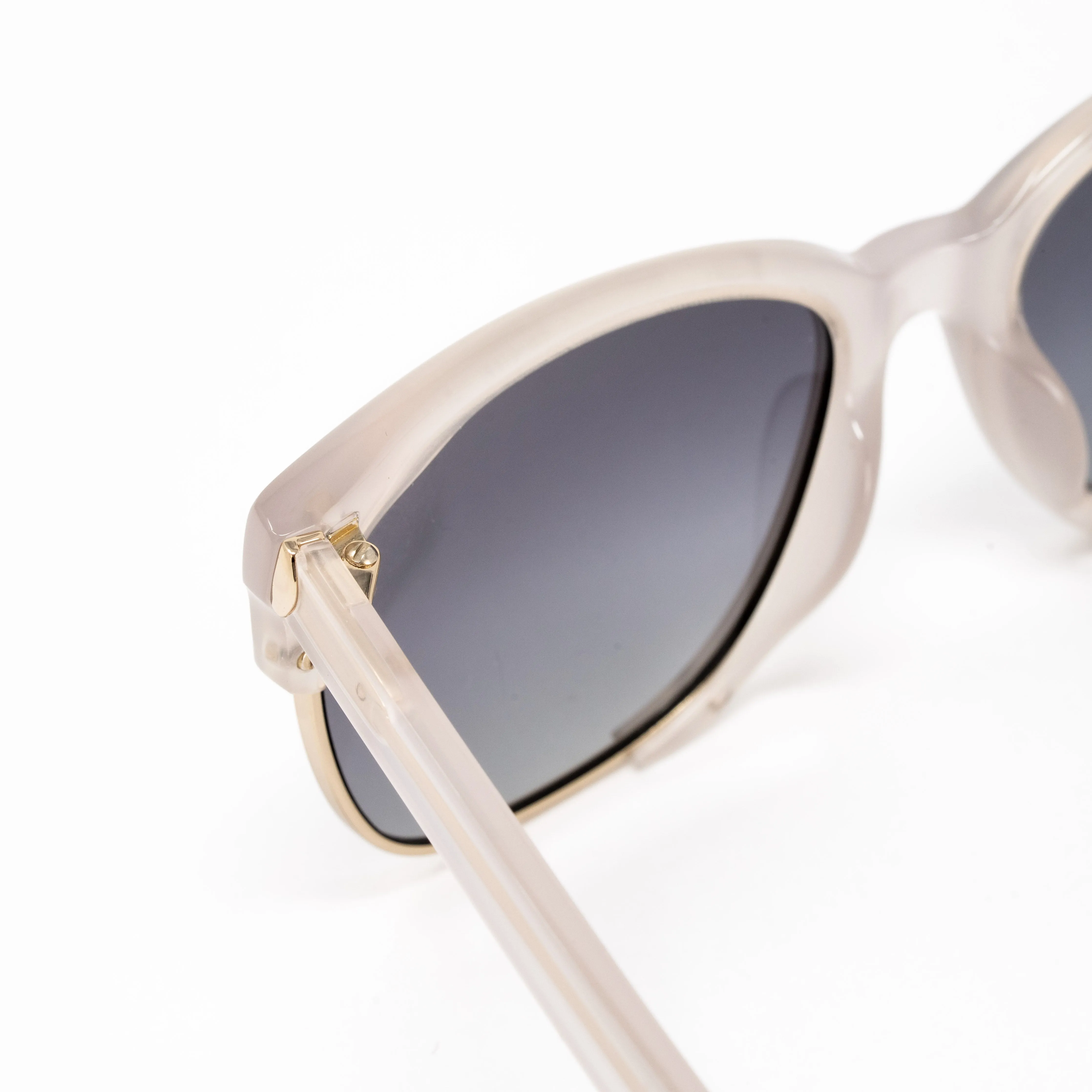 Orlebar Brown x Linda Farrow Ivory Sunglasses OB48C4SUN