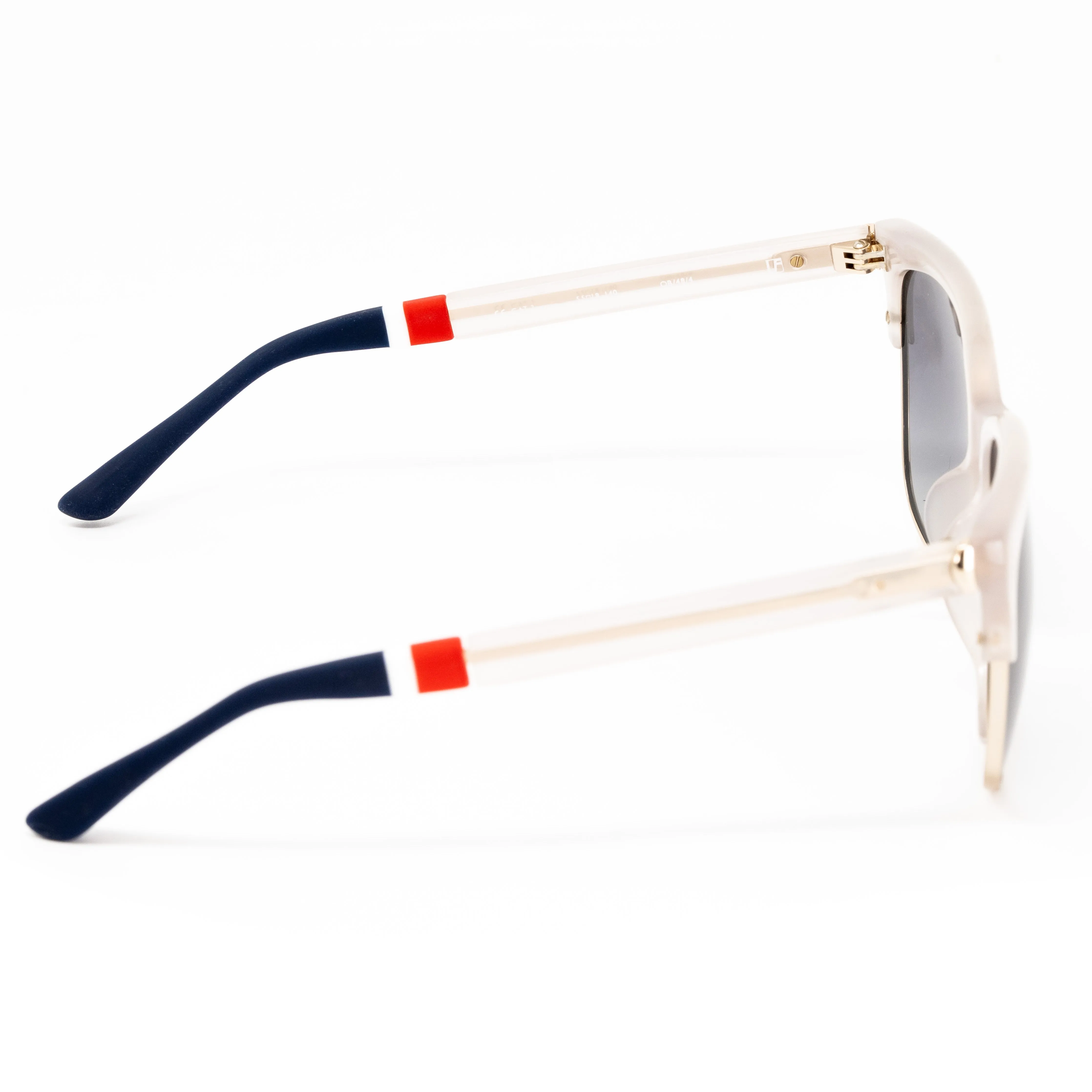 Orlebar Brown x Linda Farrow Ivory Sunglasses OB48C4SUN