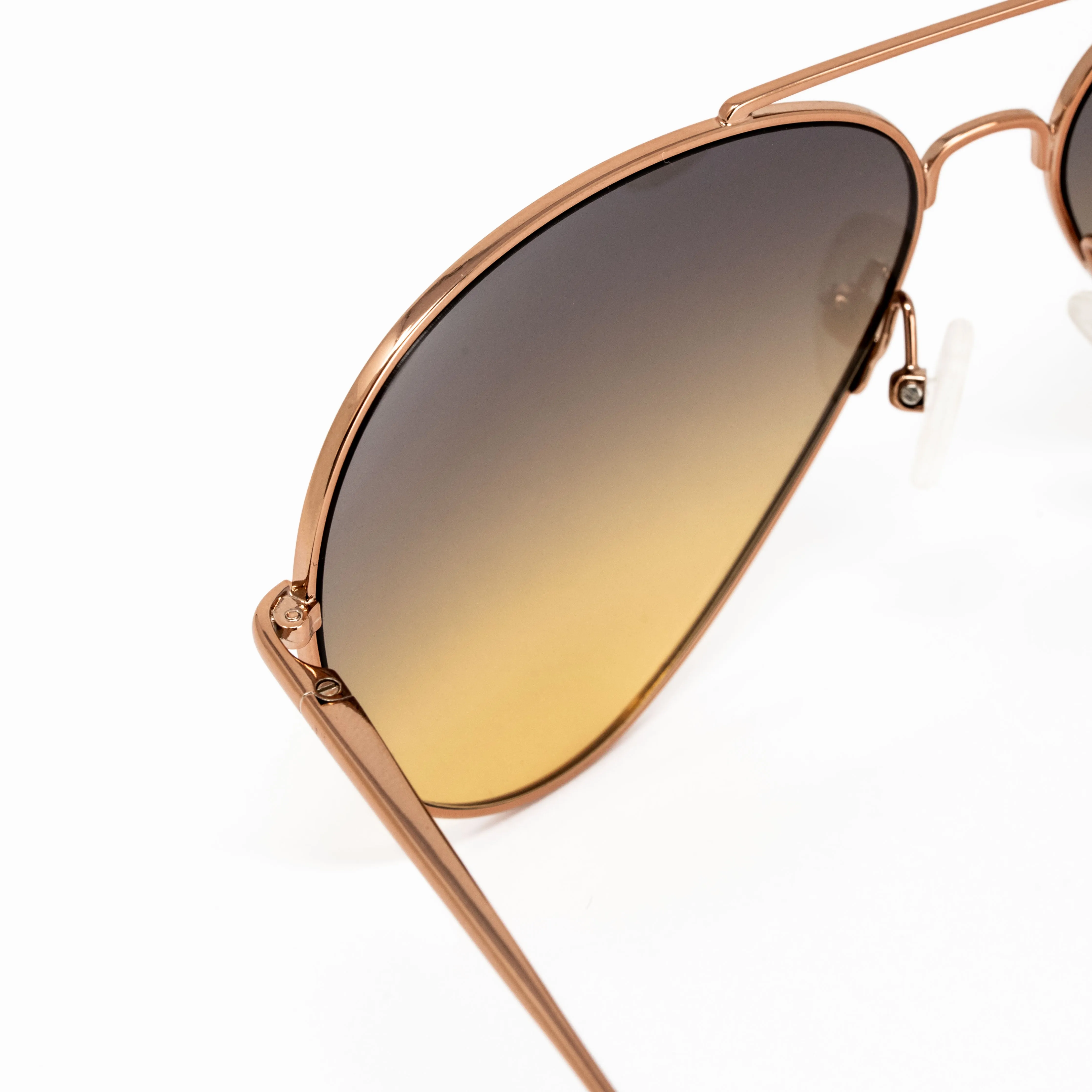 Orlebar Brown x Linda Farrow Rose gold Sunglasses OB10C8SUN