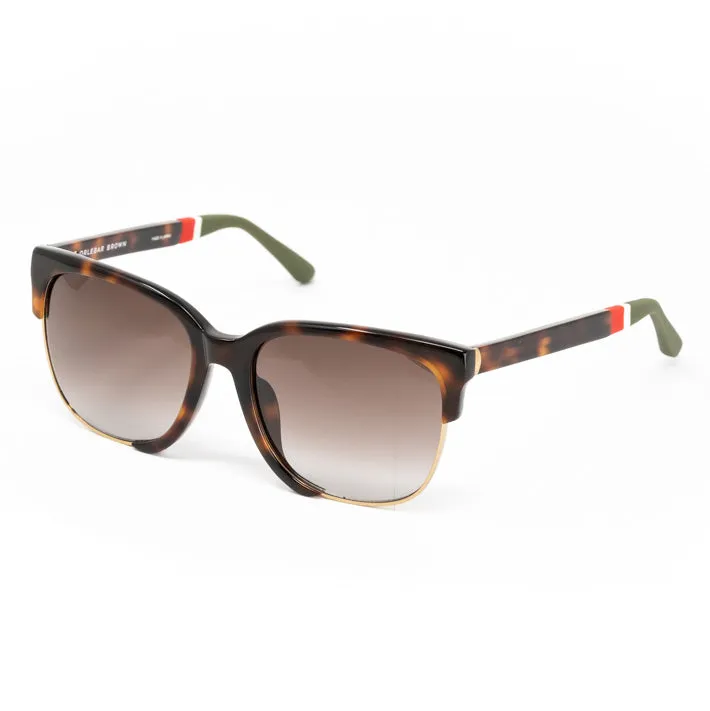 Orlebar Brown x Linda Farrow Tortoiseshell Sunglasses OB48C2SUN