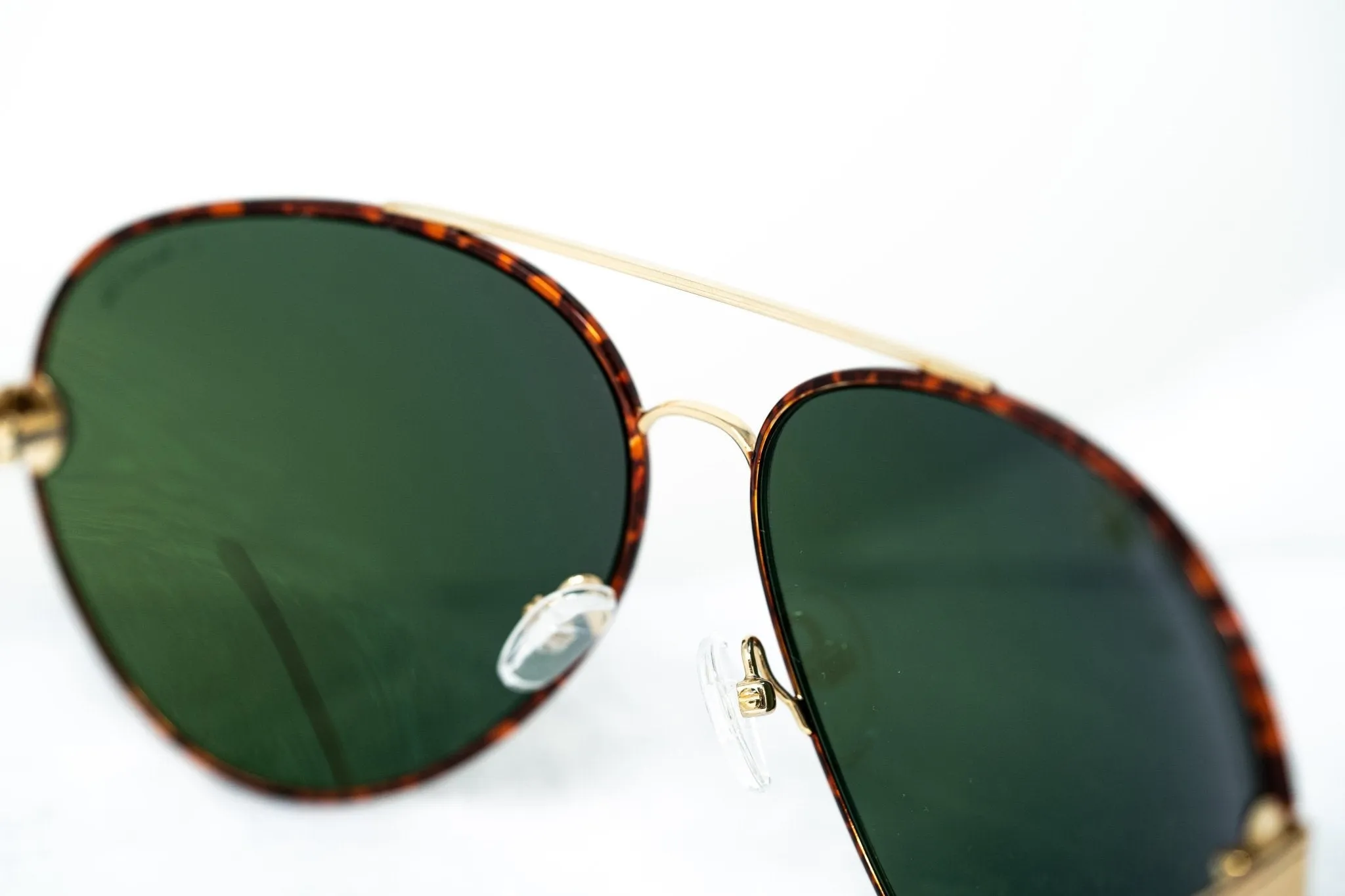 Oscar De La Renta Sunglasses Amber and Green