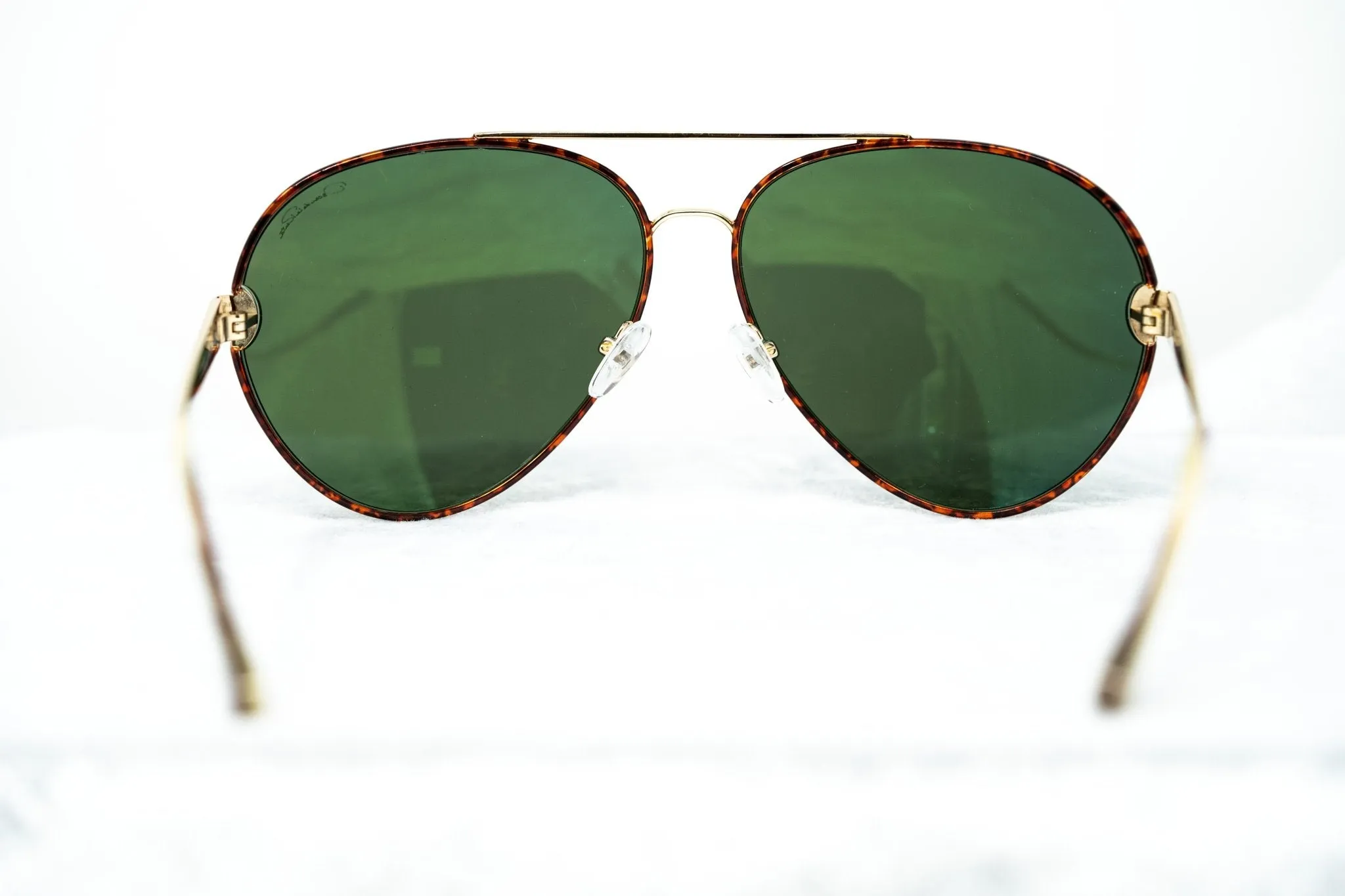 Oscar De La Renta Sunglasses Amber and Green