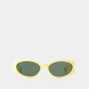 Ovalo Sunglasses - Jacquemus - Acetate - Yellow