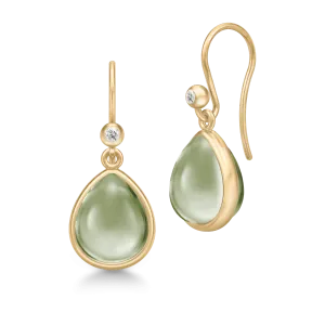 Paloma Olive Gold Plated Earrings