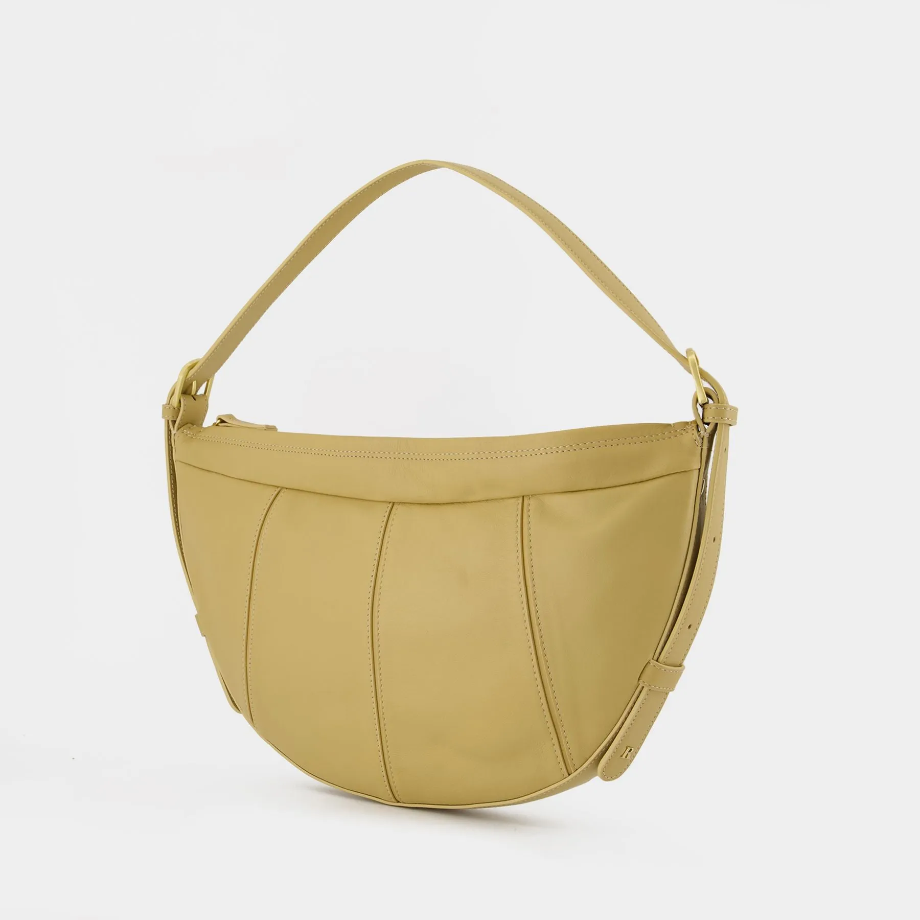 Parigot Shoulder Bag - Rouje - Leather - Beige