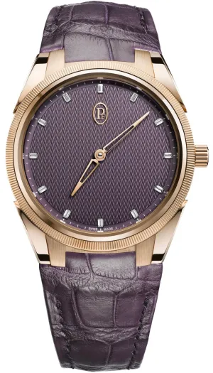 Parmigiani Fleurier Tonda PF Rose Gold Deep Ruby Set Watch