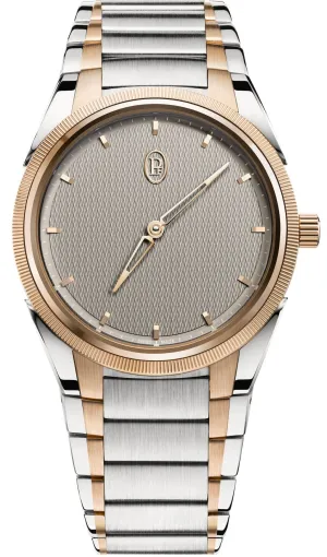 Parmigiani Fleurier Tonda PF Steel Rose Gold Sand Grey Watch