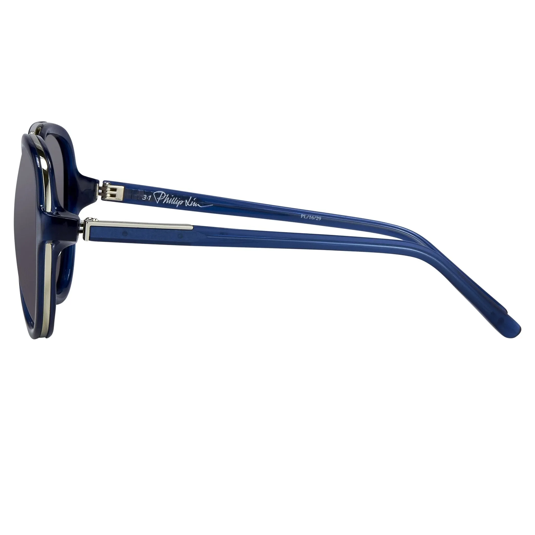 Phillip Lim Men's Sunglasses Deep Blue PL16C29SUN