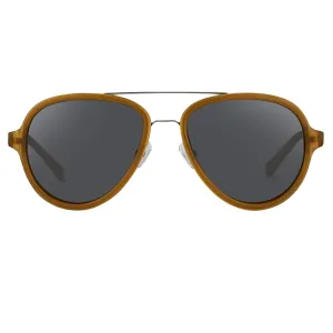Phillip Lim Men's Sunglasses Honey and Fog Green PL16C30SUN