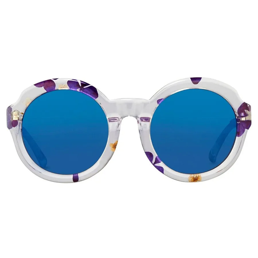 Phillip Lim x Linda Farrow Blue Sunglasses PL141C4SUN