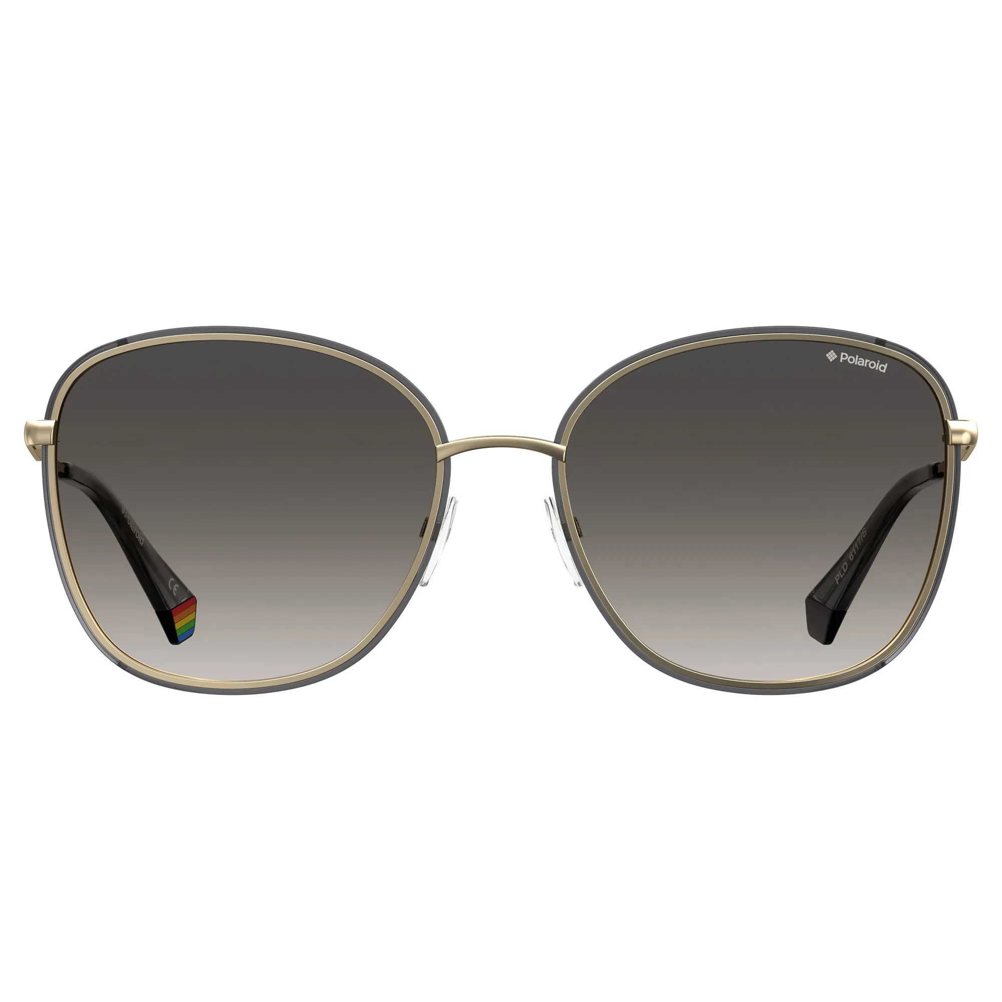 Polaroid PLD 6117/G/S RHL 61LB(PLD27) Unisex Gold Black Sunglasses