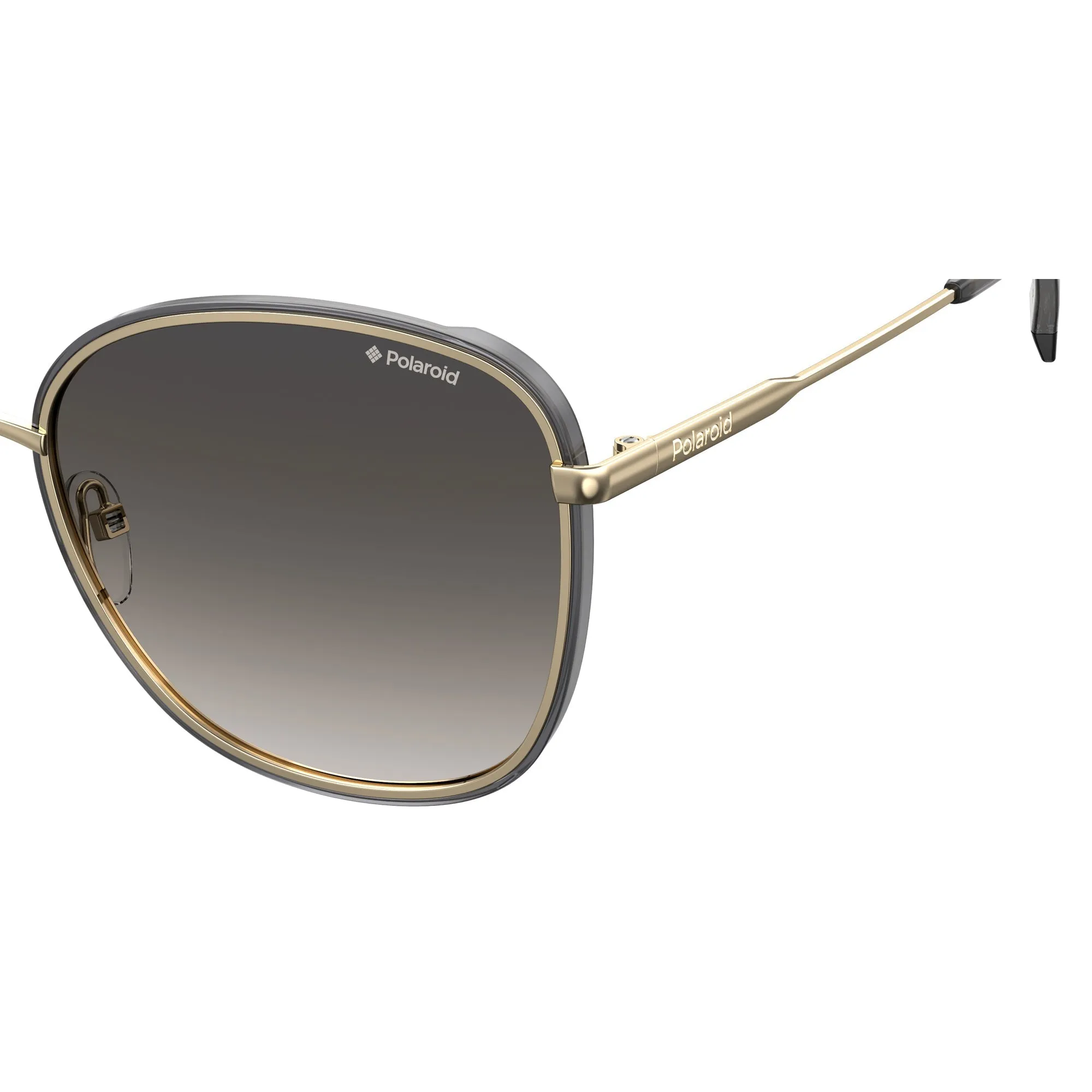 Polaroid PLD 6117/G/S RHL 61LB(PLD27) Unisex Gold Black Sunglasses