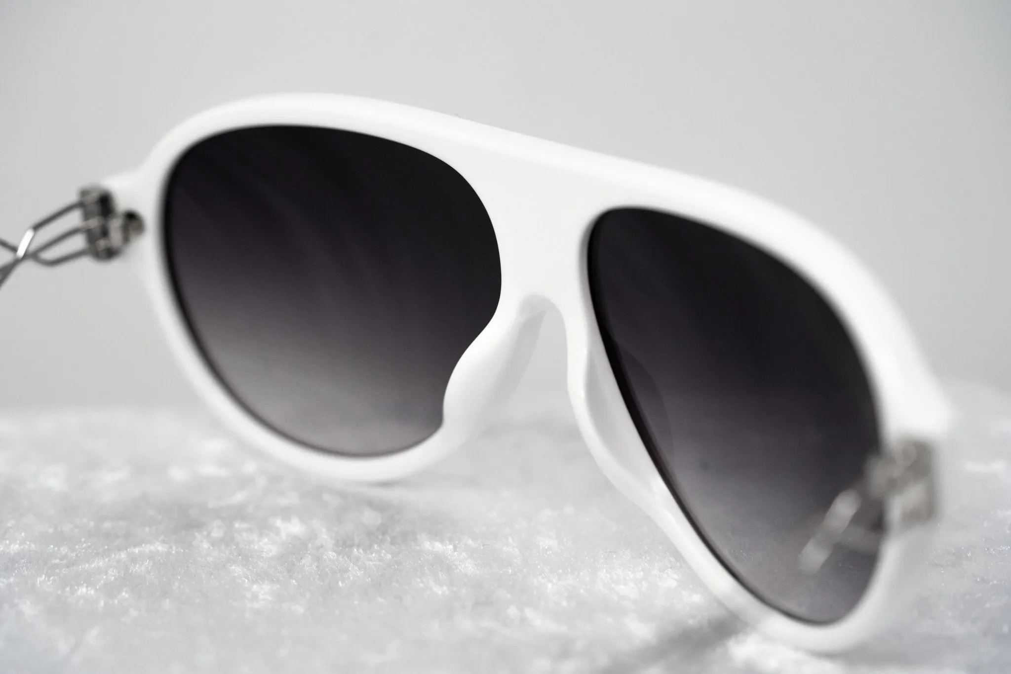 Prabal Gurung Sunglasses White and Grey