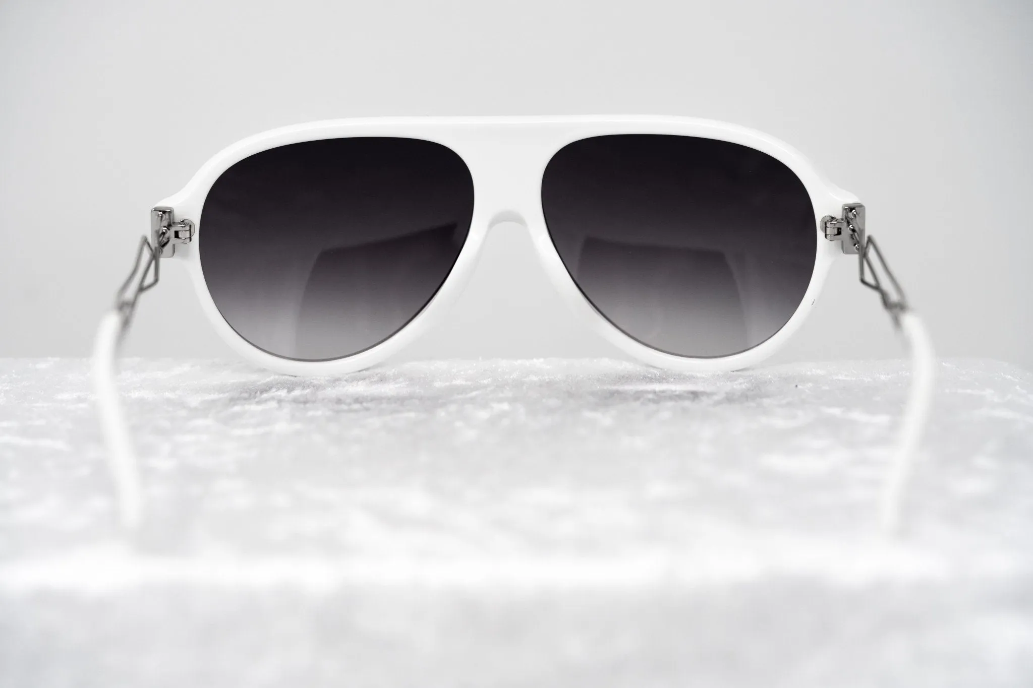 Prabal Gurung Sunglasses White and Grey