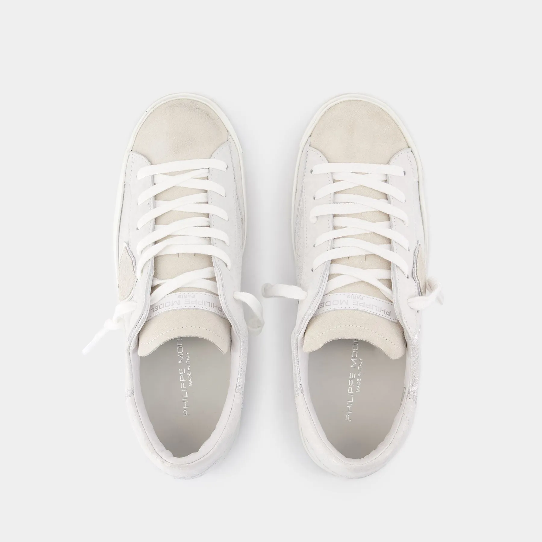 Prsx Low Sneakers - Philippe Model - Leather - Silver