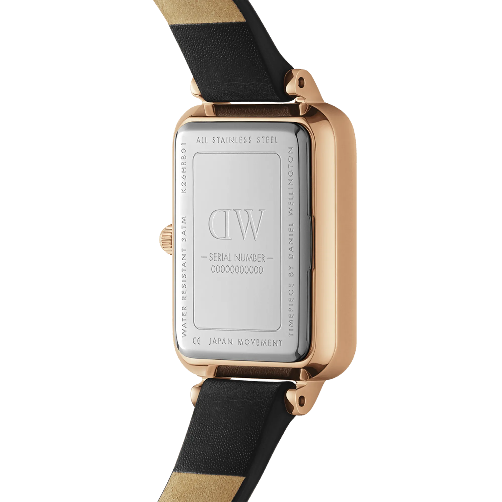 Quadro Pressed Sheffield Rose Gold Daniel Wellington
