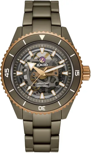Rado Captain Cook High Tech Ceramic Skeleton Watch D