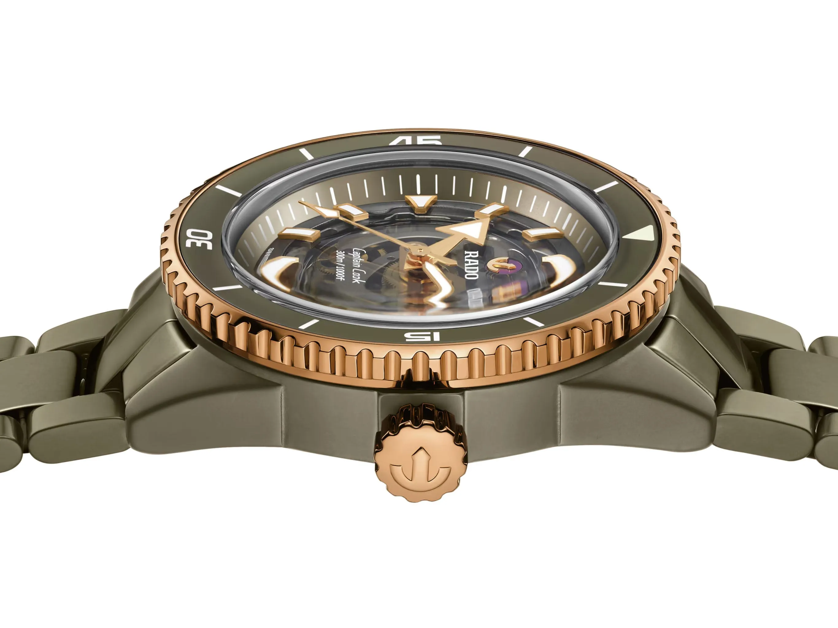 Rado Captain Cook High Tech Ceramic Skeleton Watch D