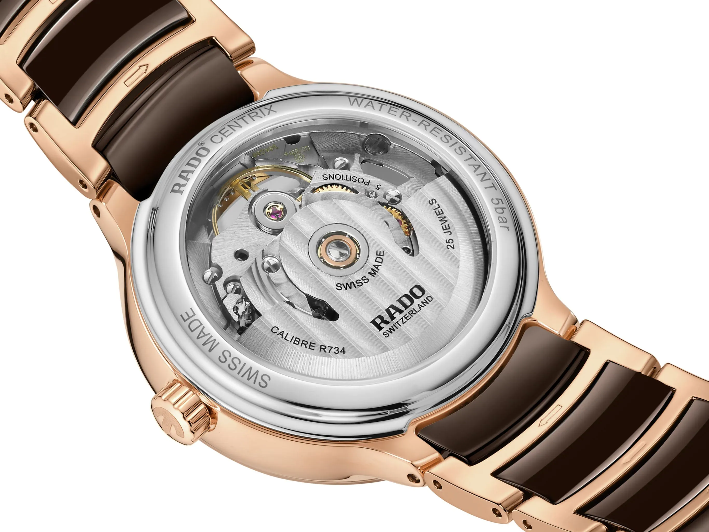 Rado Centrix Automatic Diamonds Open Heart Watch