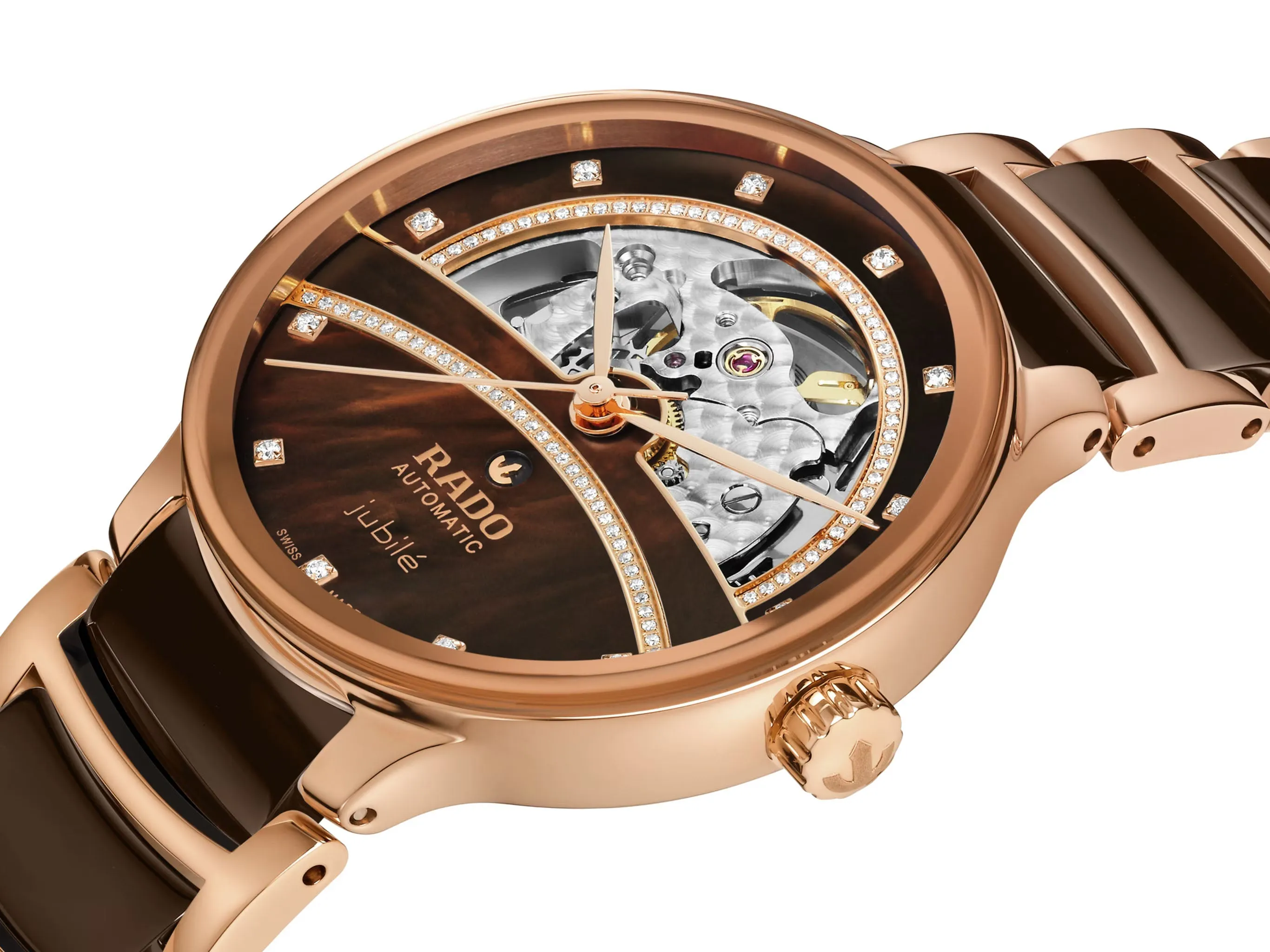 Rado Centrix Automatic Diamonds Open Heart Watch