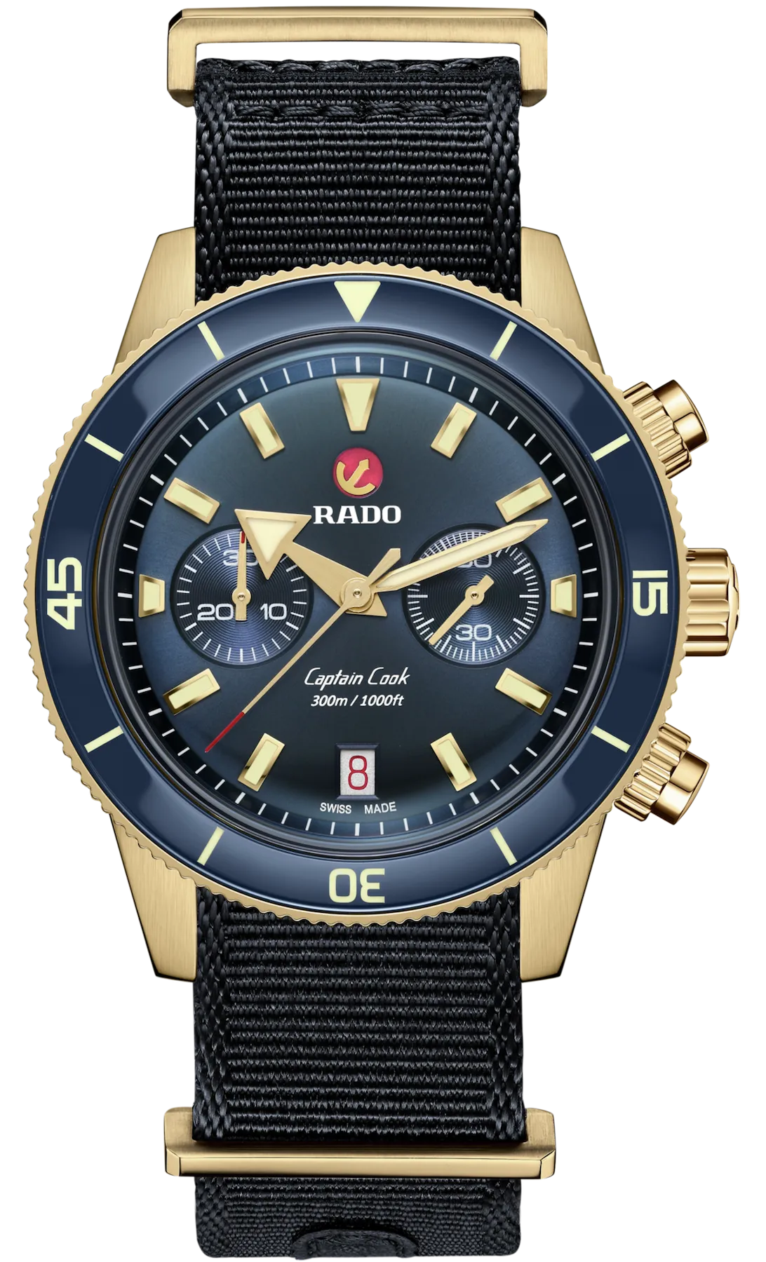 Rado Watch Captain Cook Automatic Chronograph Bronze D
