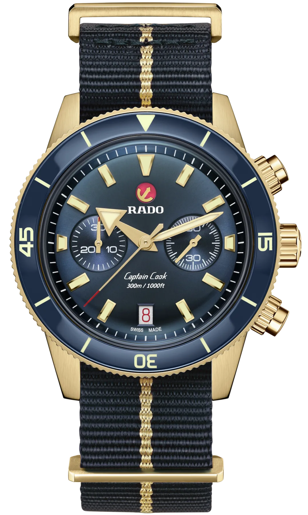Rado Watch Captain Cook Automatic Chronograph Bronze D