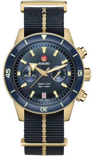 Rado Watch Captain Cook Automatic Chronograph Bronze D