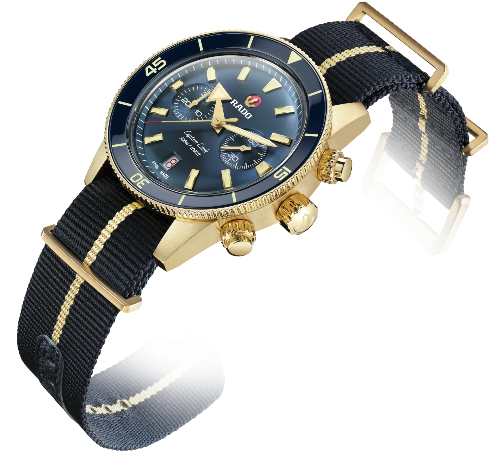 Rado Watch Captain Cook Automatic Chronograph Bronze D