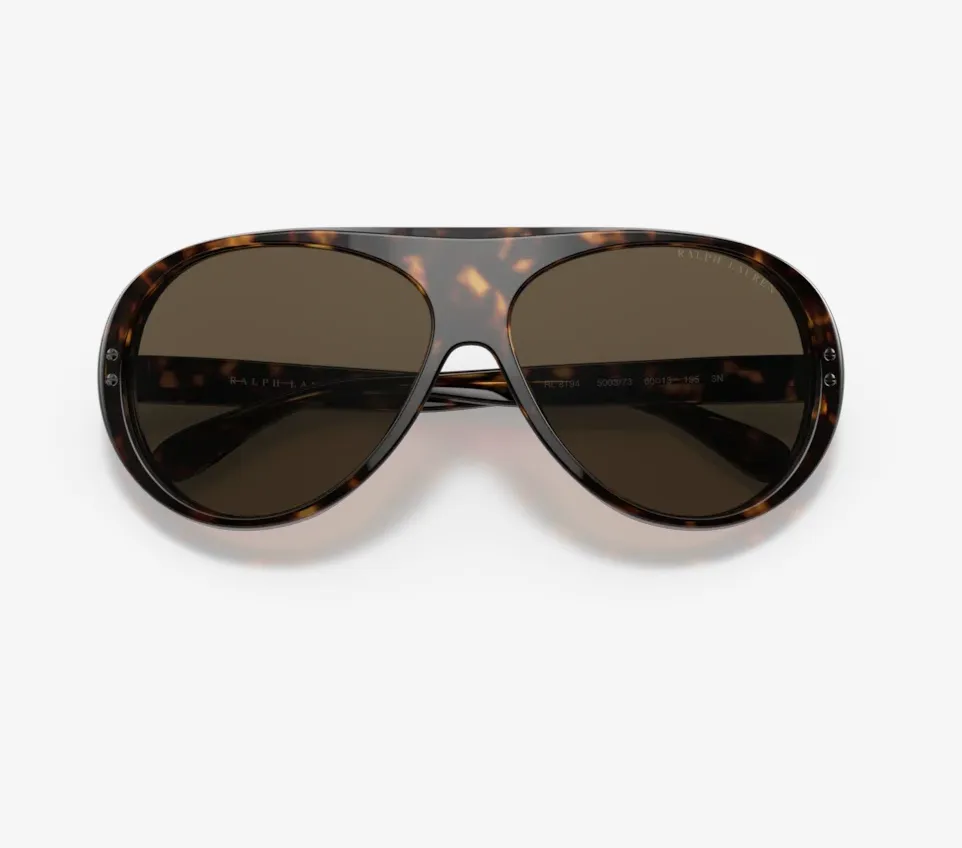 Ralph Lauren Unisex Sunglasses Pilot Tortoise RL8194 500373