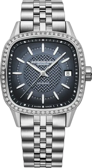 Raymond Weil Freelancer 60 Lab Blue Ladies Bracelet Watch