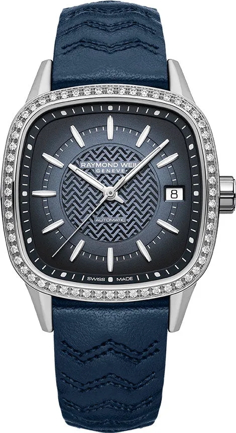 Raymond Weil Freelancer 60 Lab Blue Ladies Watch