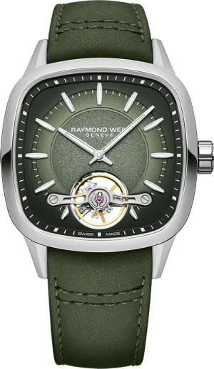 Raymond Weil Freelancer Calibre RW1212 Green Watch