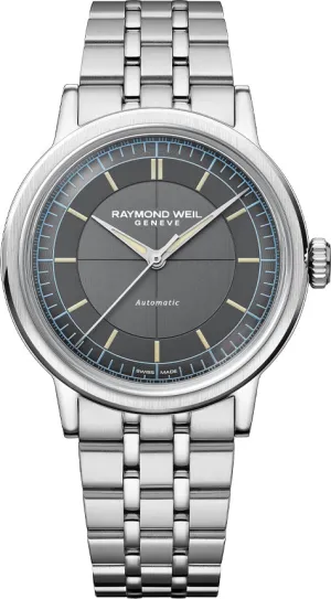 Raymond Weil Millesime Anthracite 39mm Watch