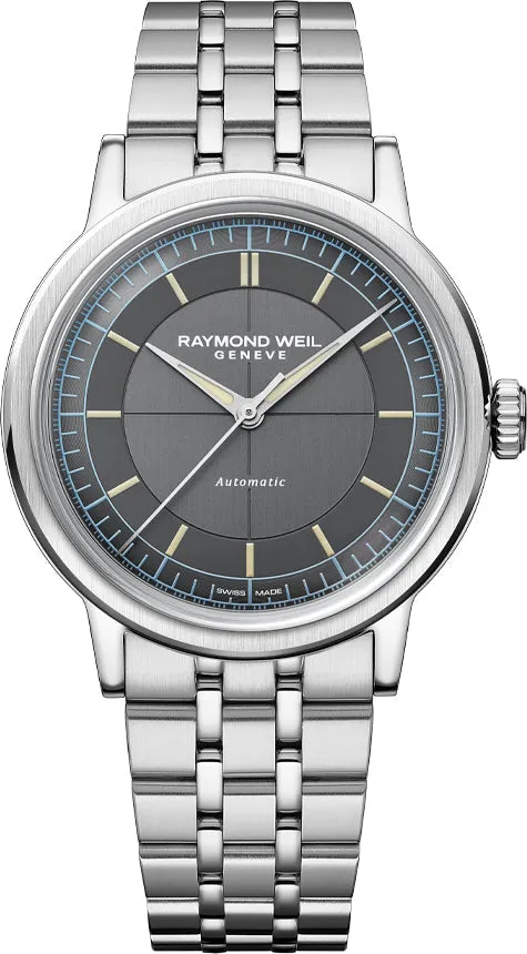 Raymond Weil Millesime Anthracite 39mm Watch