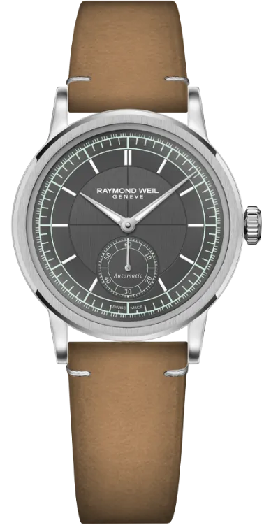 Raymond Weil Millesime Automatic Small Seconds Menthol Minute Track Watch