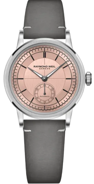 Raymond Weil Millesime Automatic Small Seconds Salmon Watch