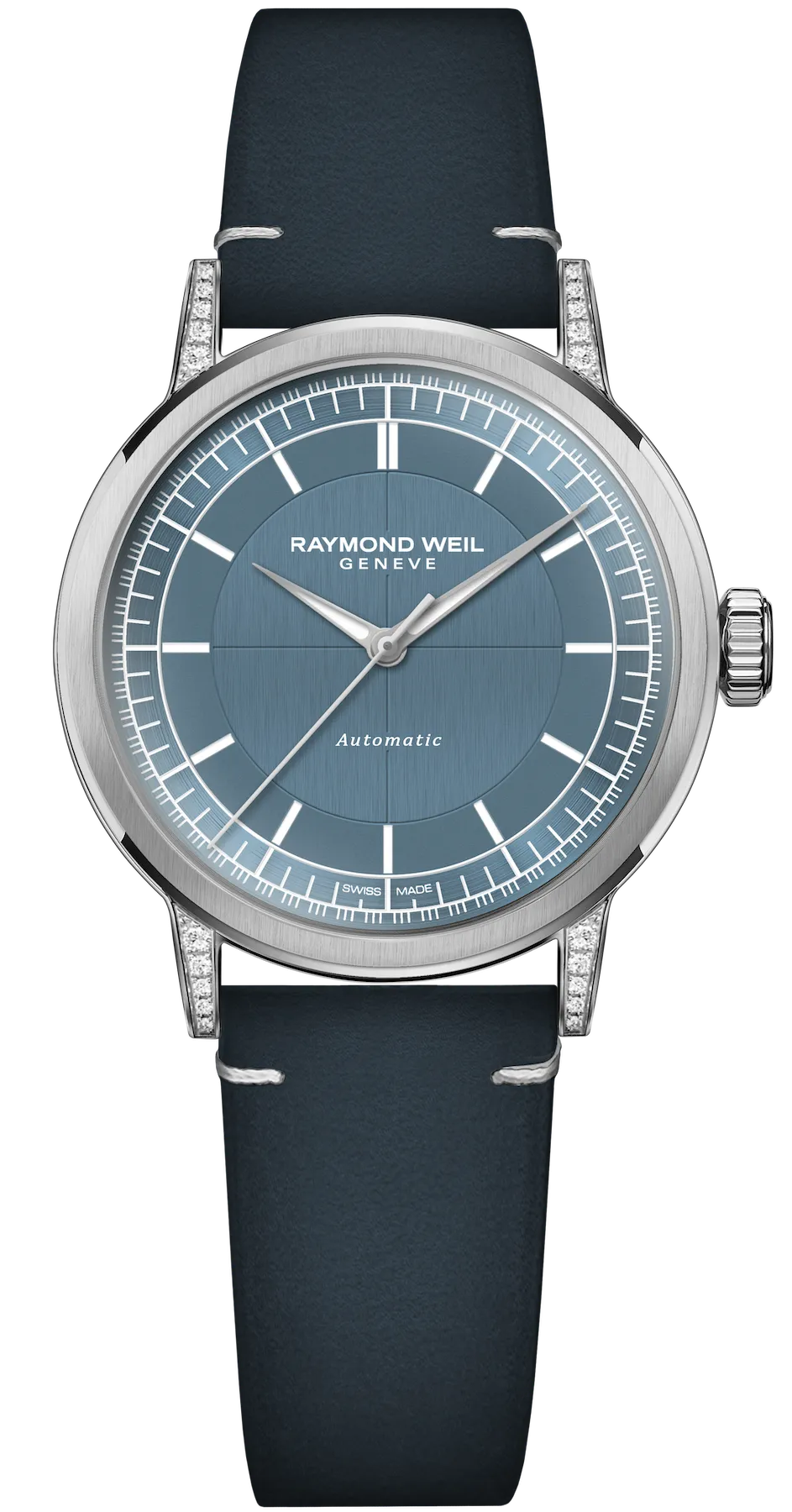 Raymond Weil Millesime Central Seconds Denim Blue Watch