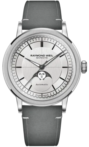 Raymond Weil Millesime Moon Phase 39.5mm Watch