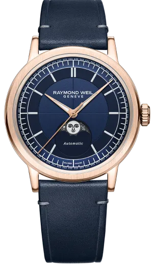 Raymond Weil Millesime Moon Phase 39.5mm Watch