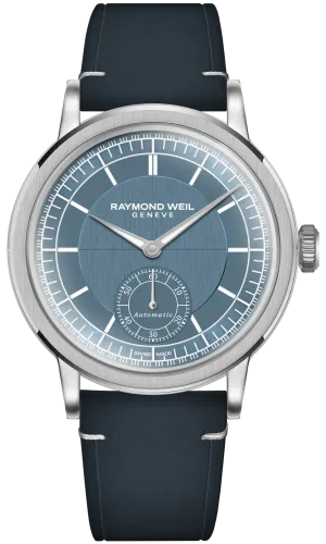 Raymond Weil Millesime Small Seconds Blue Denim Watch