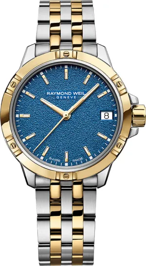 Raymond Weil Tango Two Tone Blue Frost Watch