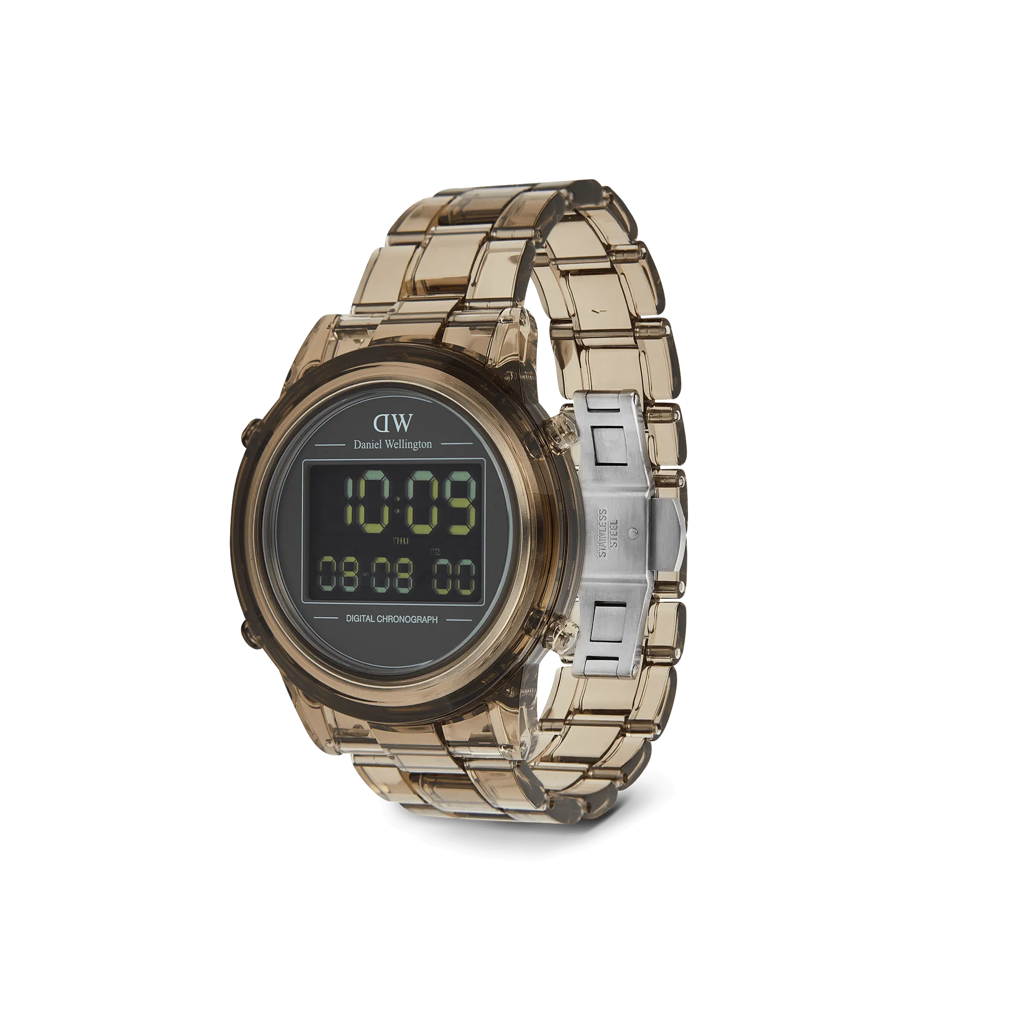 Retro Digital Dark Brown Dark Brown Daniel Wellington