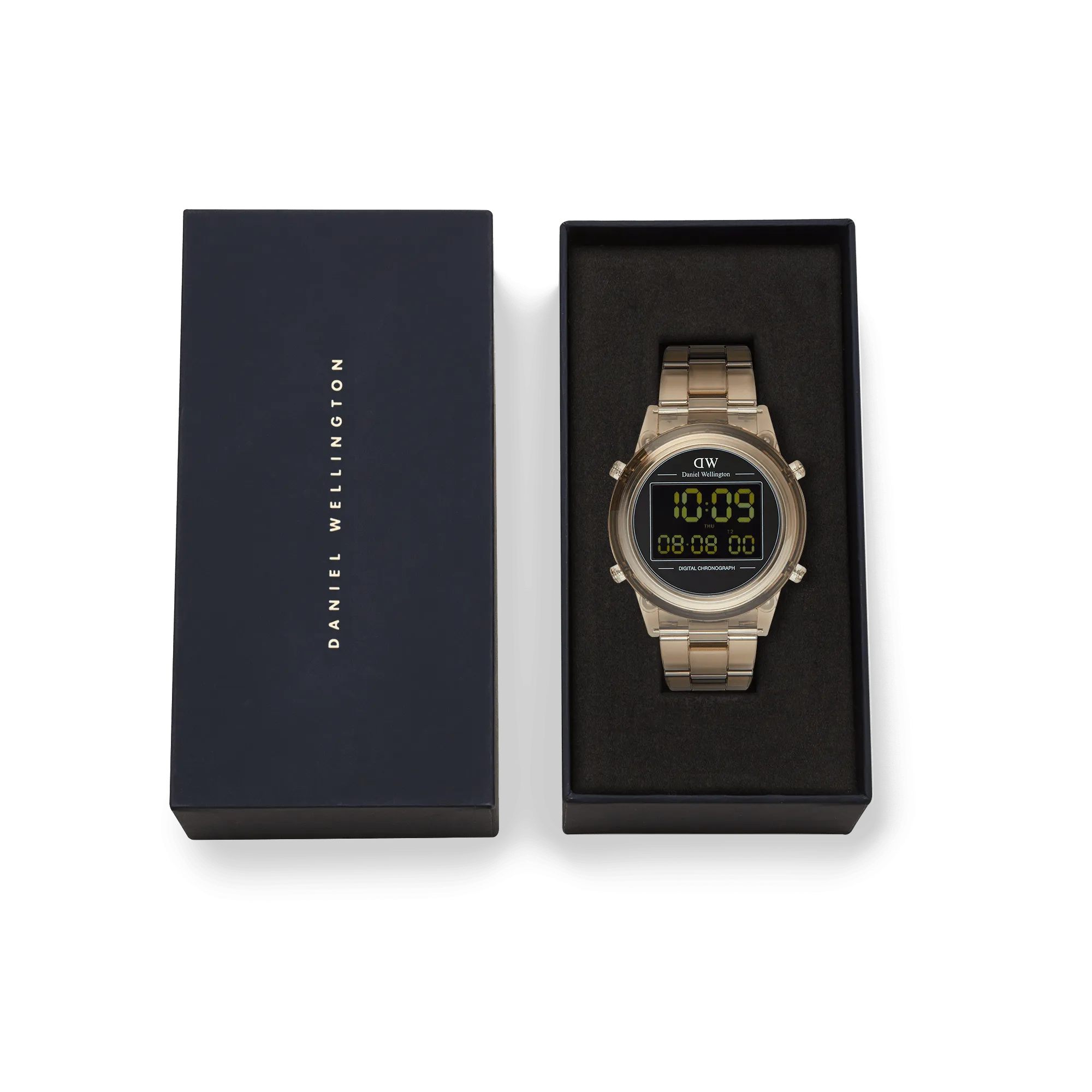 Retro Digital Dark Brown Dark Brown Daniel Wellington