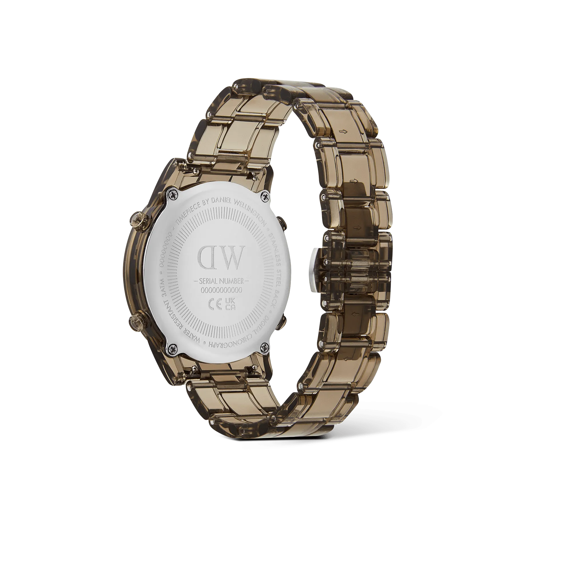 Retro Digital Dark Brown Dark Brown Daniel Wellington