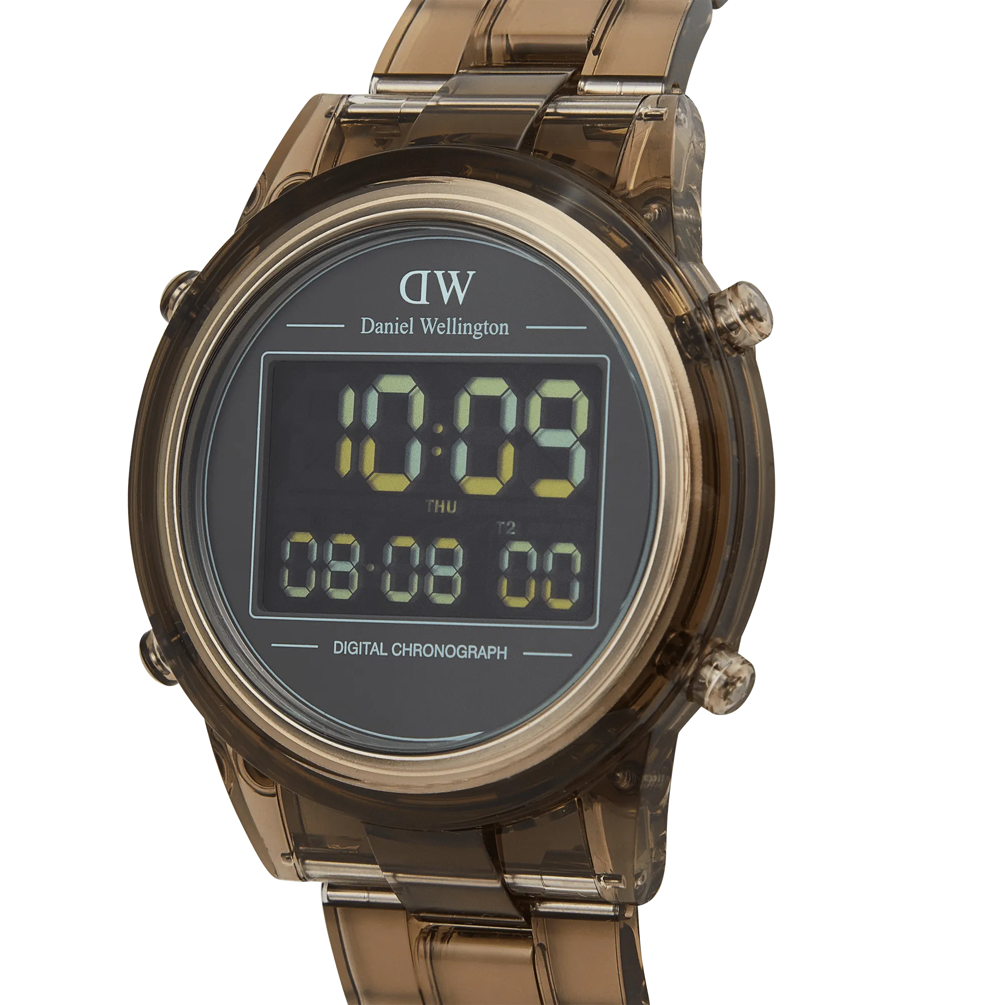 Retro Digital Dark Brown Dark Brown Daniel Wellington
