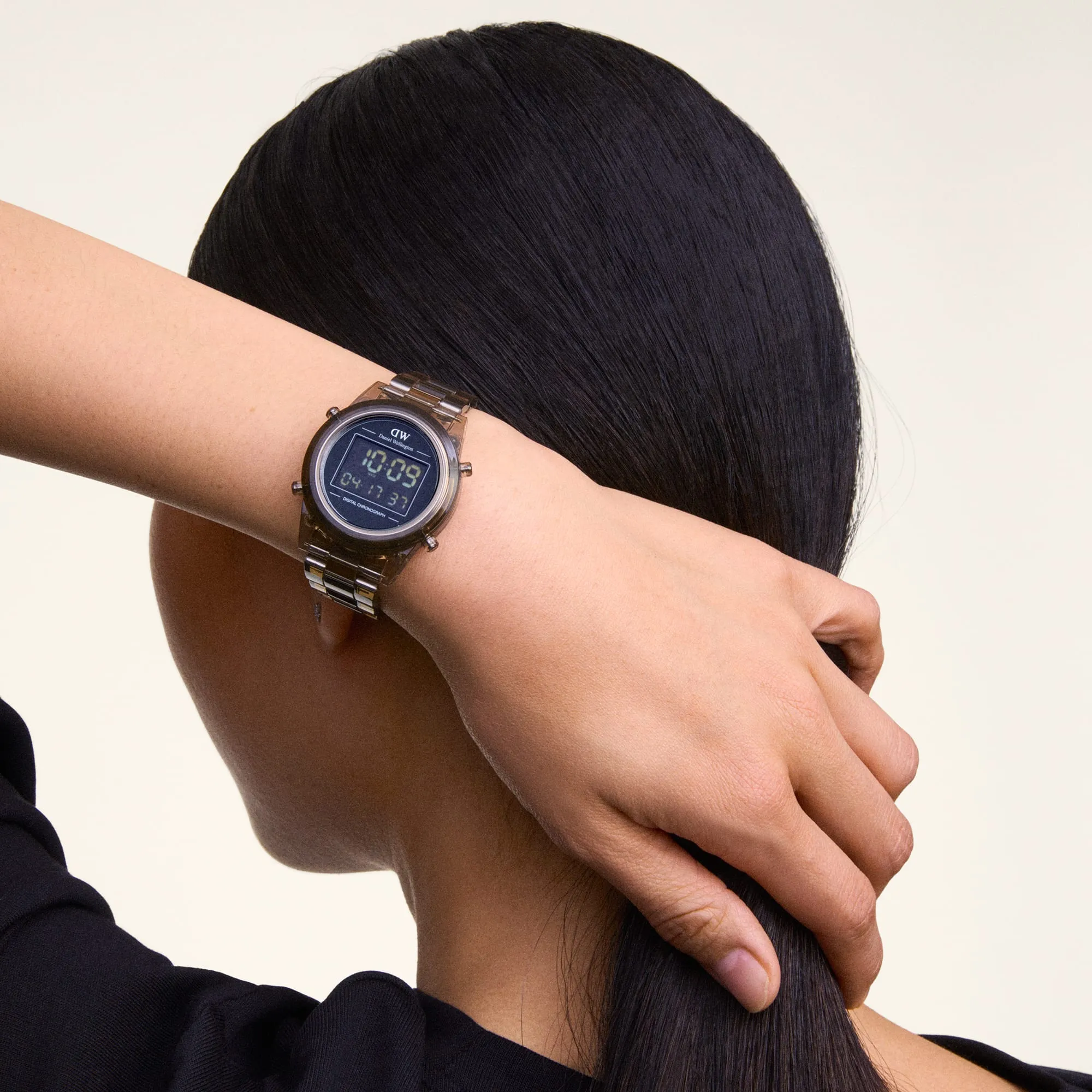Retro Digital Dark Brown Dark Brown Daniel Wellington